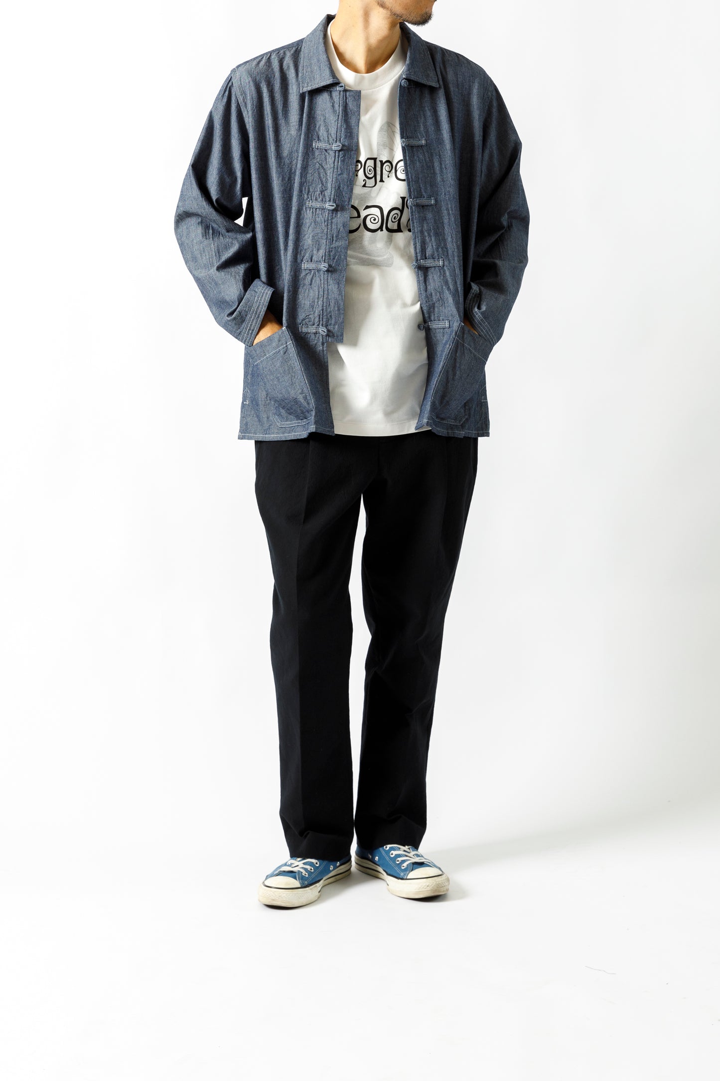 MOJITO ABSHINTH SHIRT_china 5oz dungaree NAVY