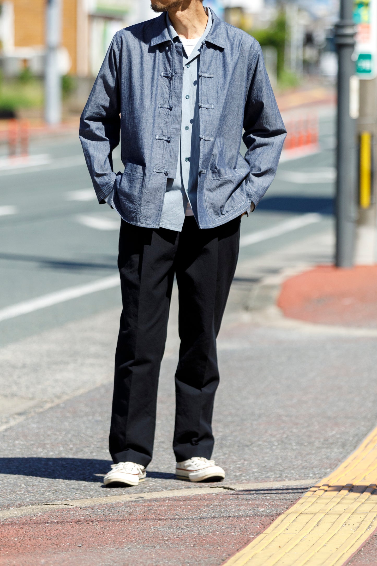 MOJITO ABSHINTH SHIRT_china 5oz dungaree NAVY