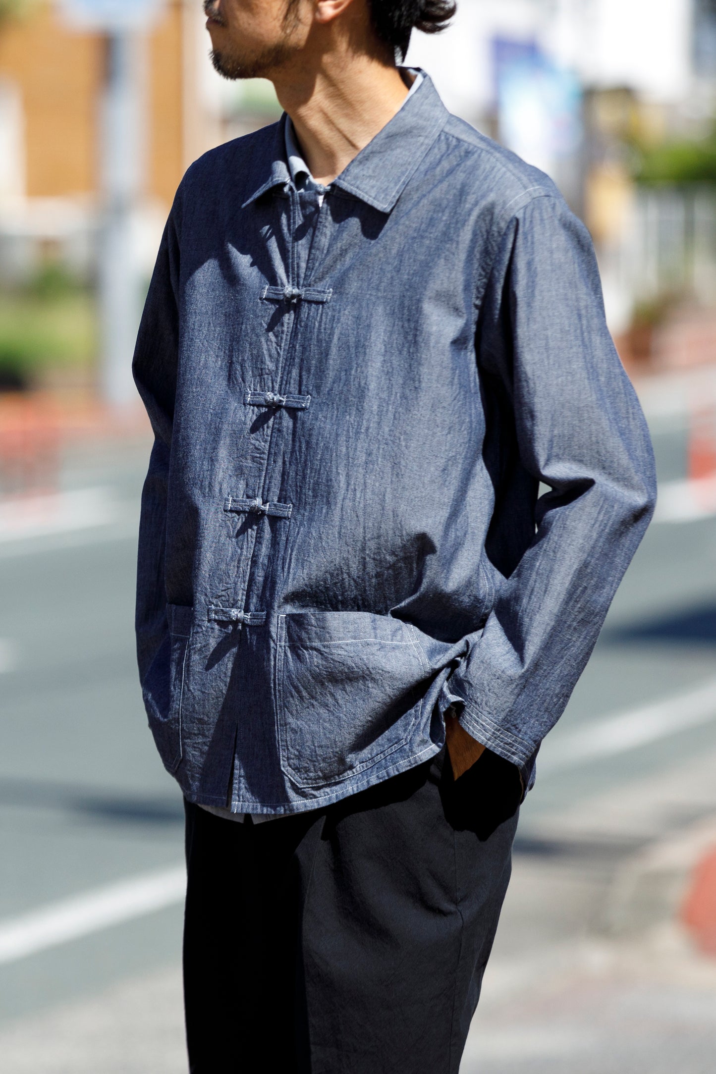 MOJITO ABSHINTH SHIRT_china 5oz dungaree NAVY