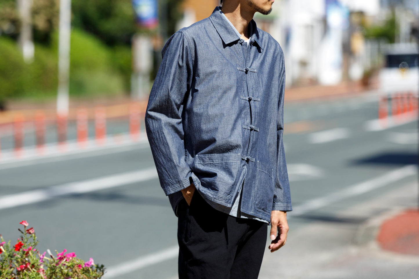 MOJITO ABSHINTH SHIRT_china 5oz dungaree NAVY
