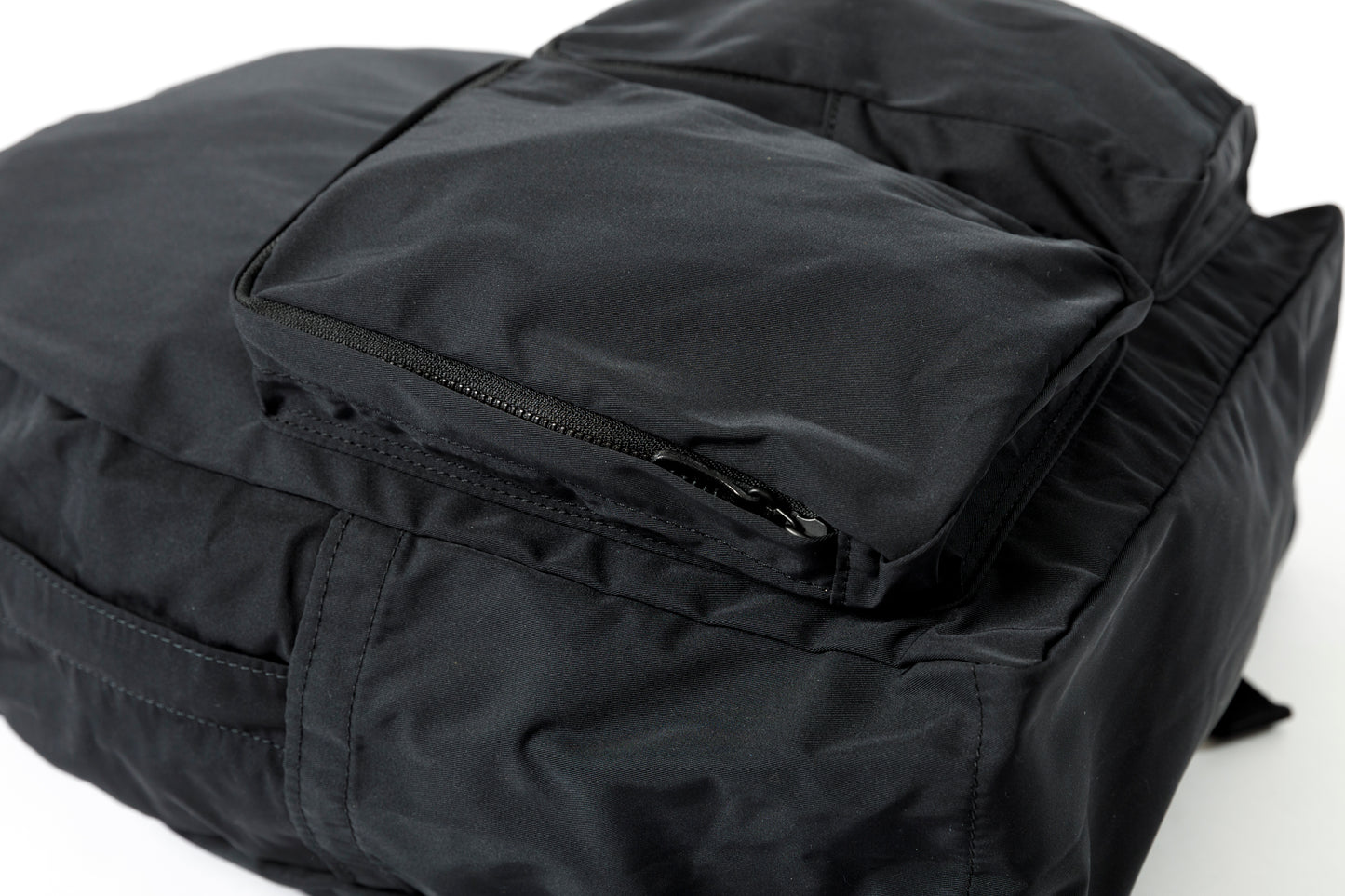 AMIACALVA F-006 Gabardine Backpack - Black