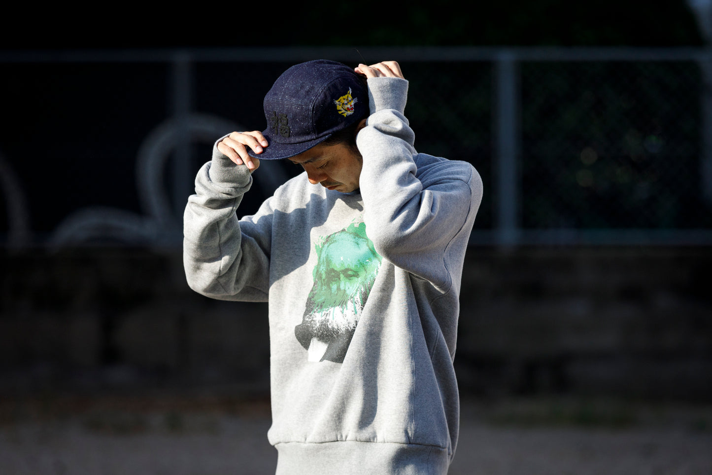 THE FACTORY MADE VIET JET CAP - NAVY【FM525】
