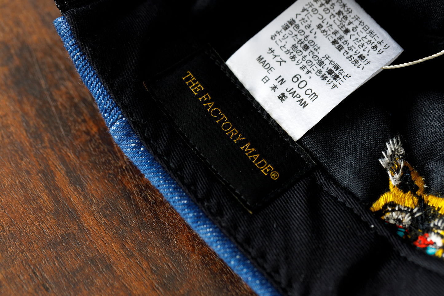 THE FACTORY MADE VIET JET CAP - BLUE【FM525】