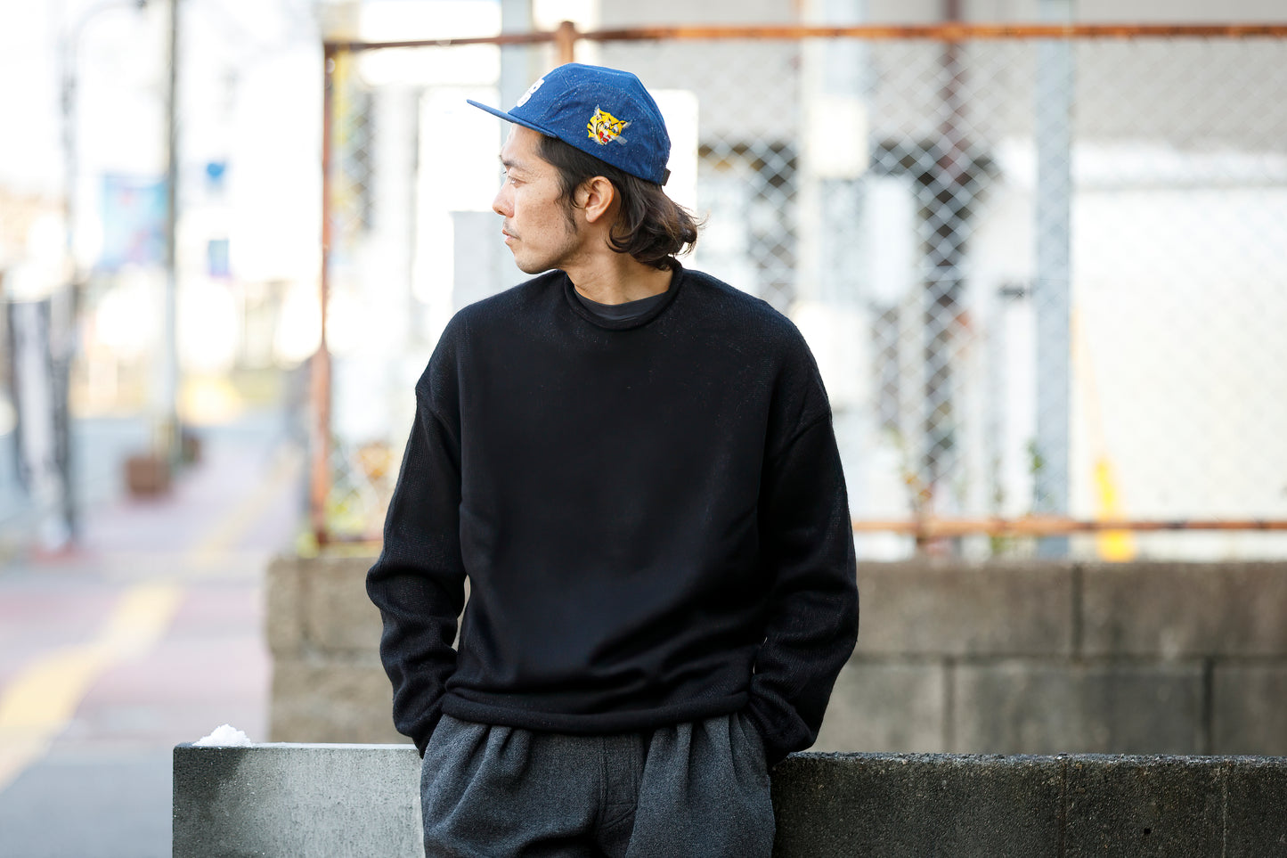 THE FACTORY MADE VIET JET CAP - BLUE【FM525】