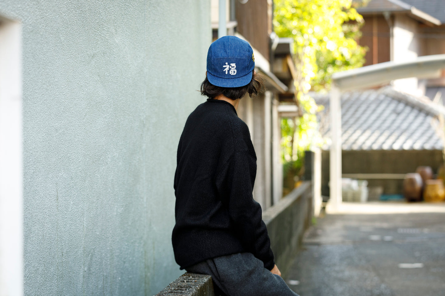 THE FACTORY MADE VIET JET CAP - BLUE【FM525】