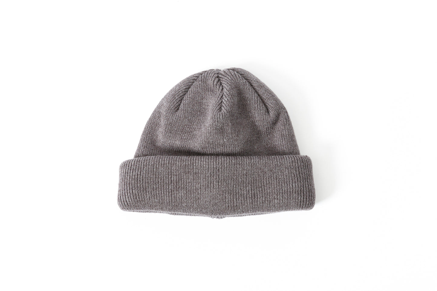 THE FACTORY MADE KNIT ROLL CAP - BLACK/PUPLE/GRAY/D.GREEN/BROWN/MUSTERD【FM775】