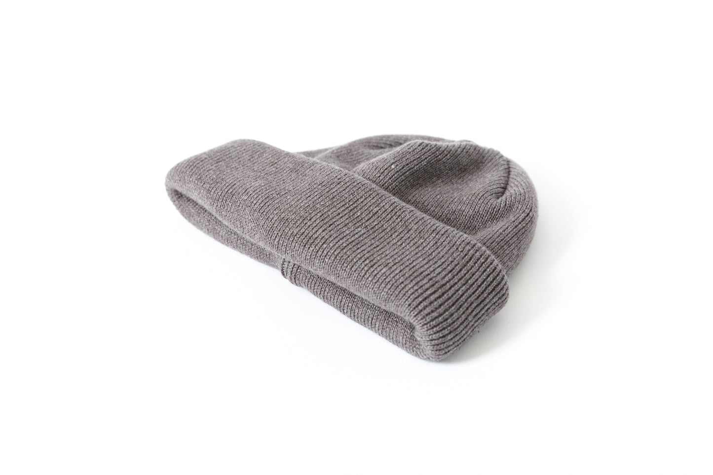 THE FACTORY MADE KNIT ROLL CAP - BLACK/PUPLE/GRAY/D.GREEN/BROWN/MUSTERD【FM775】