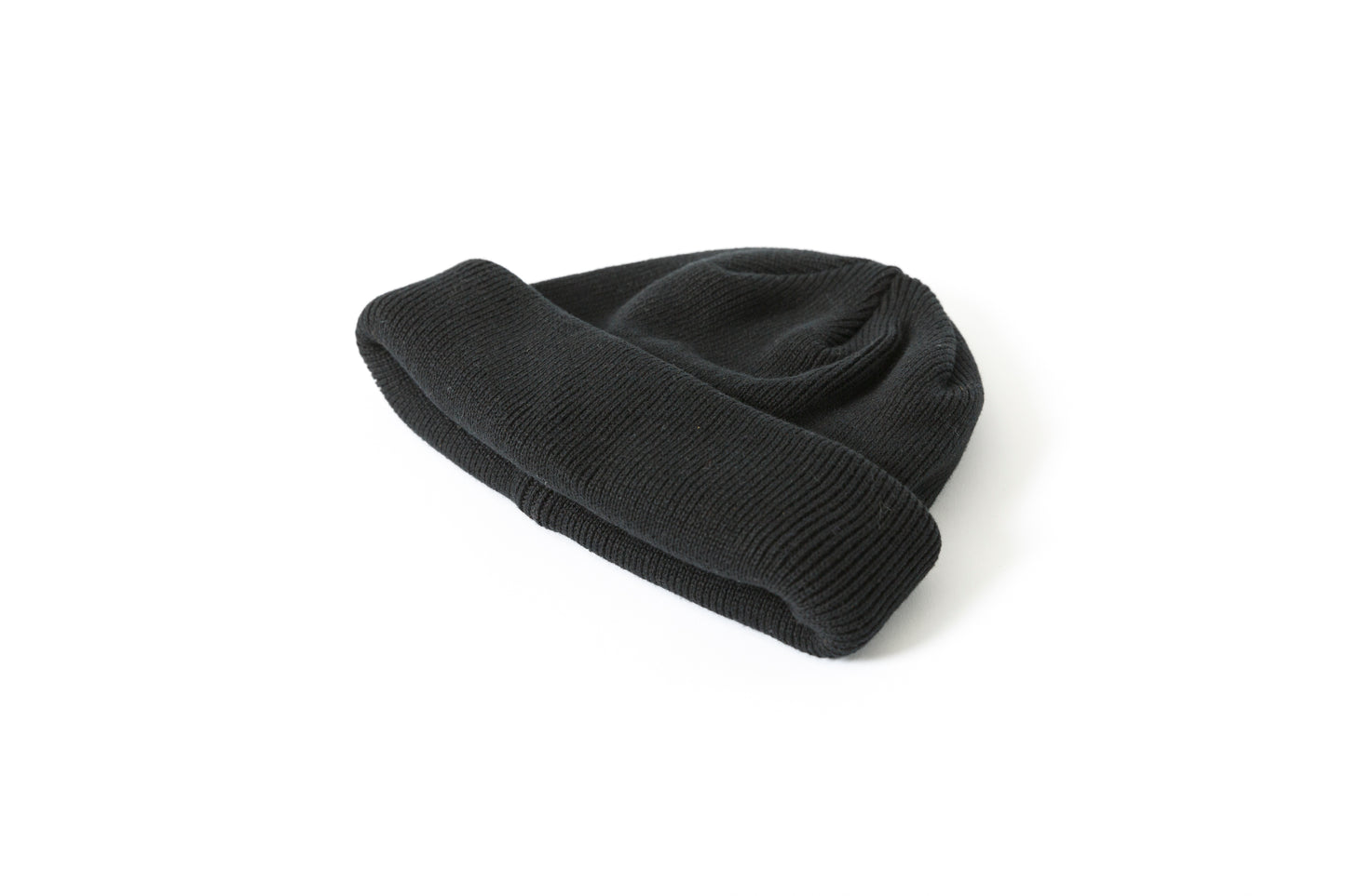 THE FACTORY MADE KNIT ROLL CAP - BLACK/PUPLE/GRAY/D.GREEN/BROWN/MUSTERD【FM775】