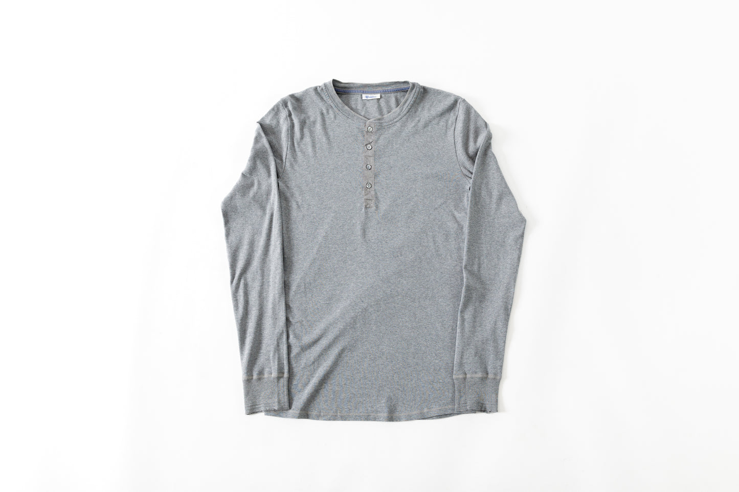 Schiesser karl-heinz 1/1 button tape - Grey melange