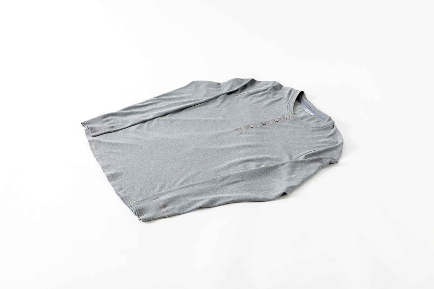 Schiesser karl-heinz 1/1 button tape - Grey melange
