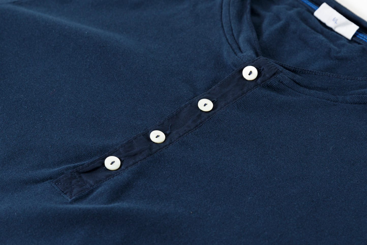 Schiesser karl-heinz 1/1 button tape - Dark blue