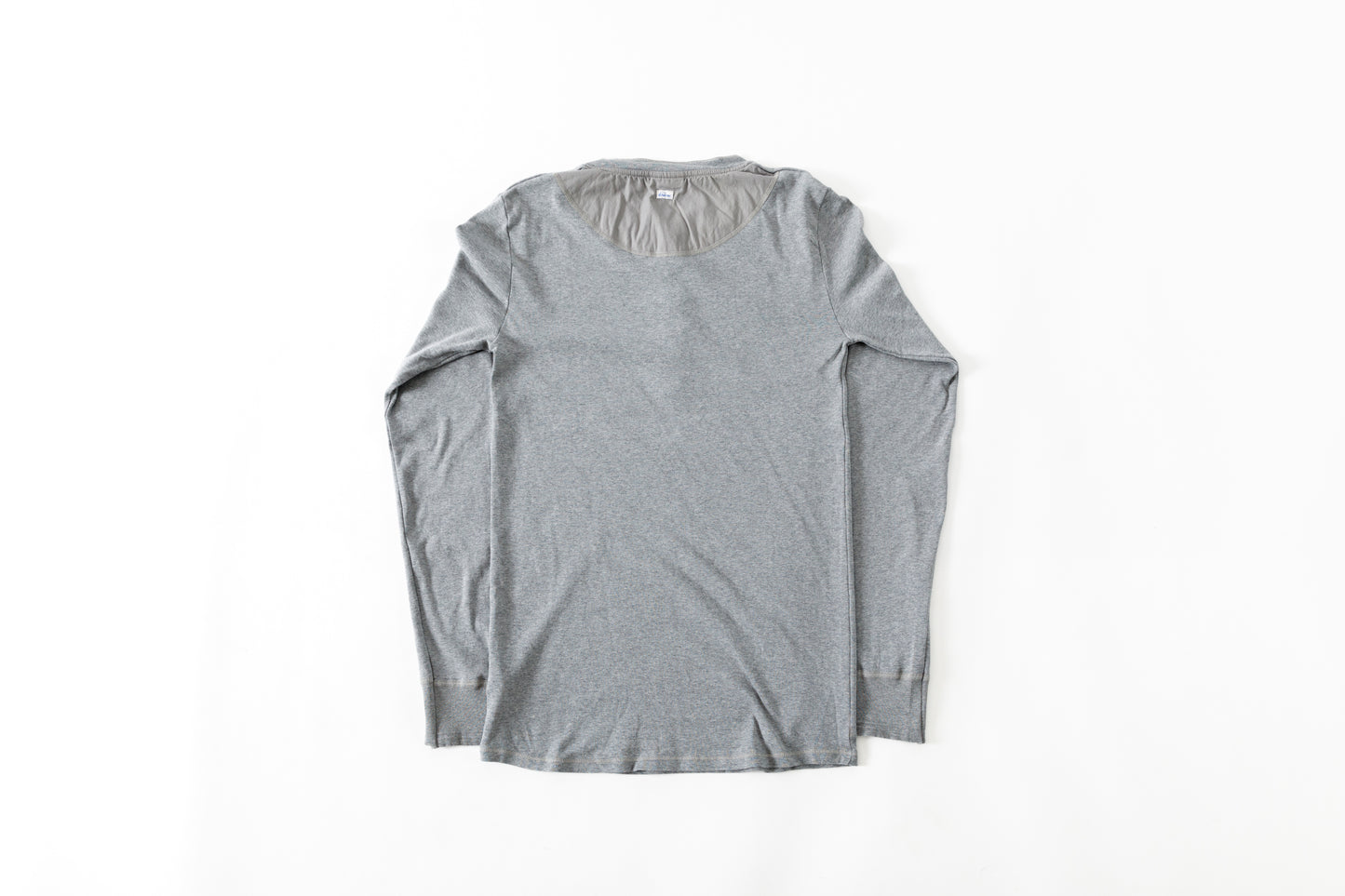 Schiesser karl-heinz 1/1 button tape - Grey melange
