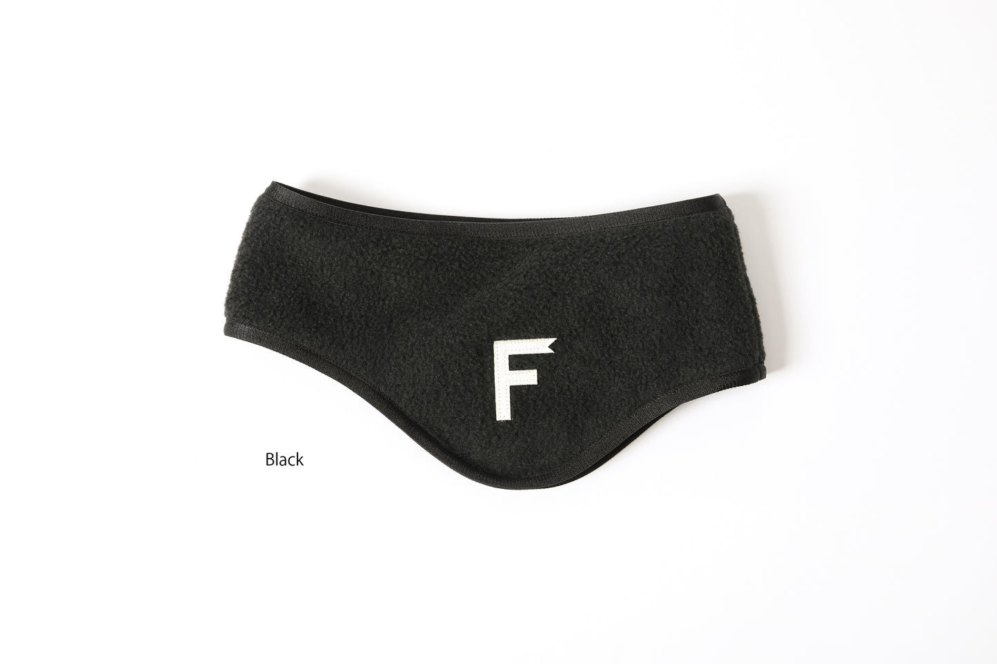 THE FACTORY MADE FLEECE HAIR BAND - BLACK / BEIGE【FM901】