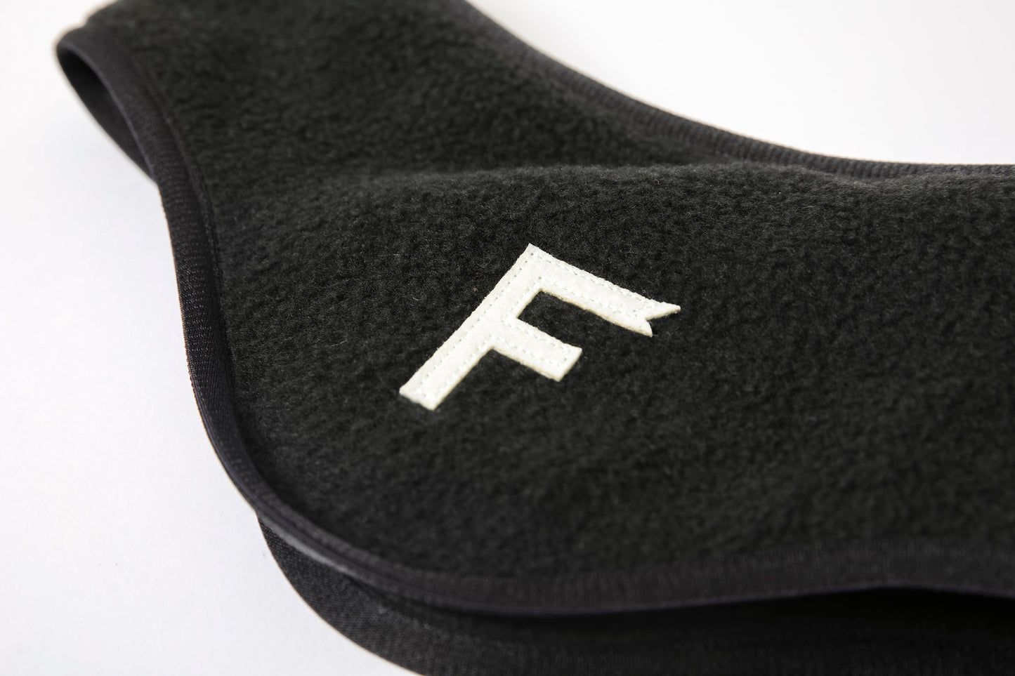 THE FACTORY MADE FLEECE HAIR BAND - BLACK / BEIGE【FM901】