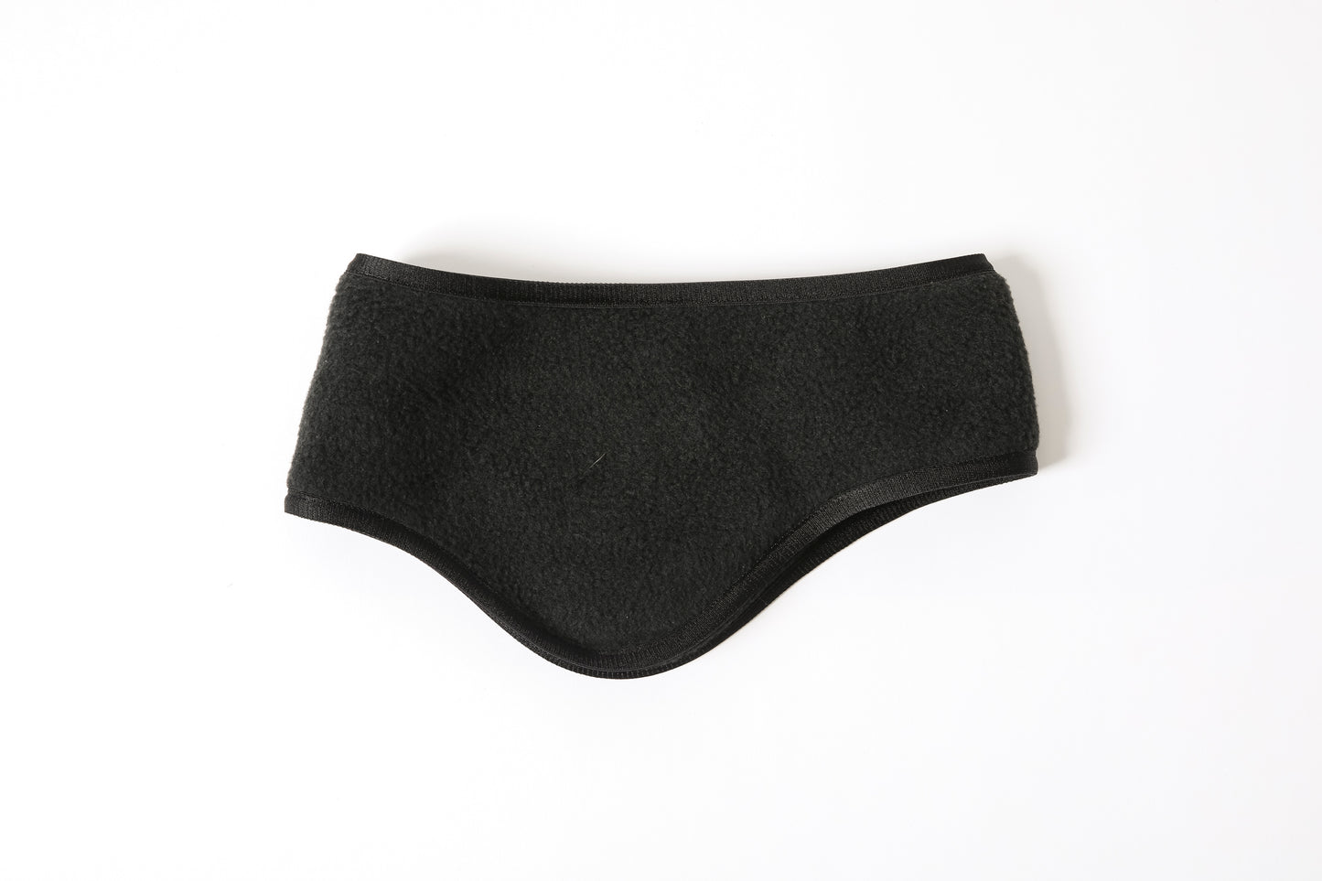 THE FACTORY MADE FLEECE HAIR BAND - BLACK / BEIGE【FM901】