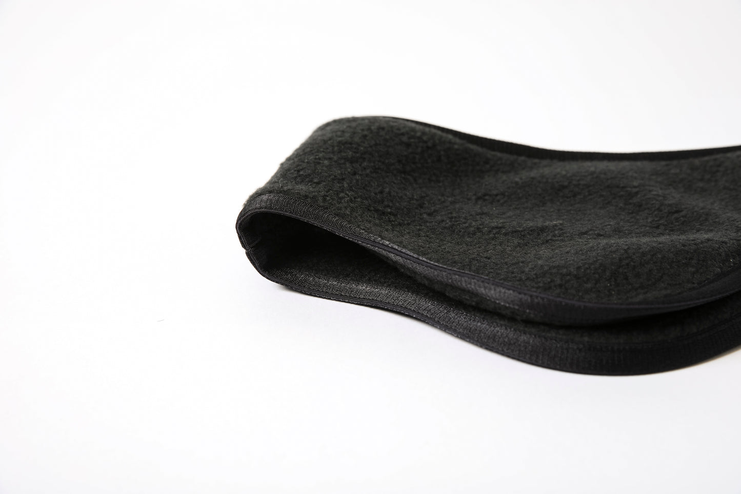 THE FACTORY MADE FLEECE HAIR BAND - BLACK / BEIGE【FM901】