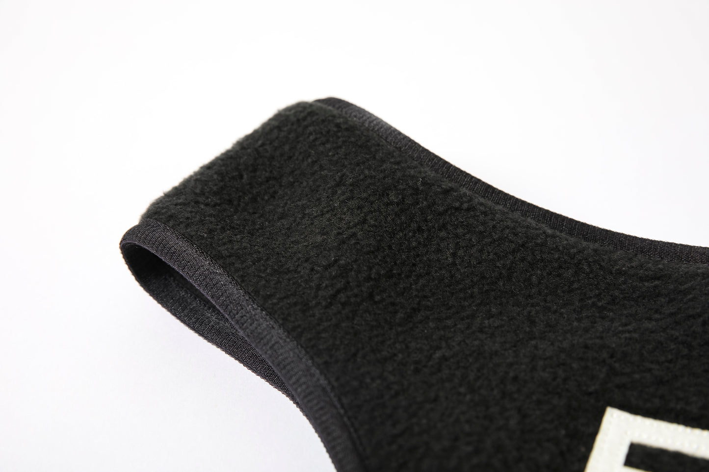 THE FACTORY MADE FLEECE HAIR BAND - BLACK / BEIGE【FM901】