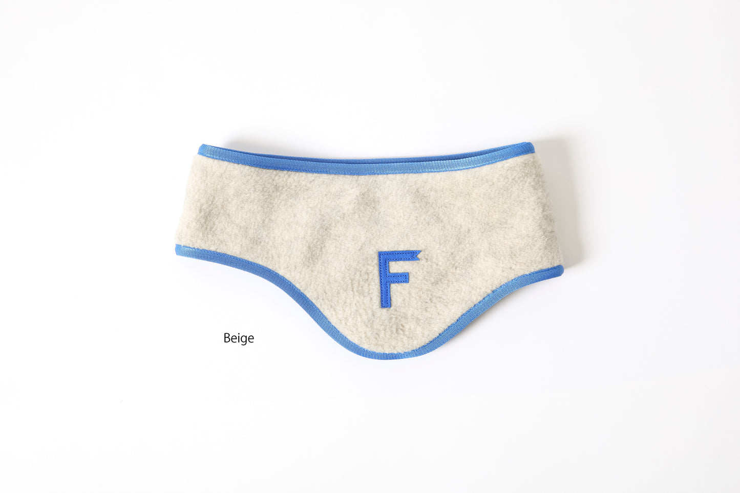 THE FACTORY MADE FLEECE HAIR BAND - BLACK / BEIGE【FM901】