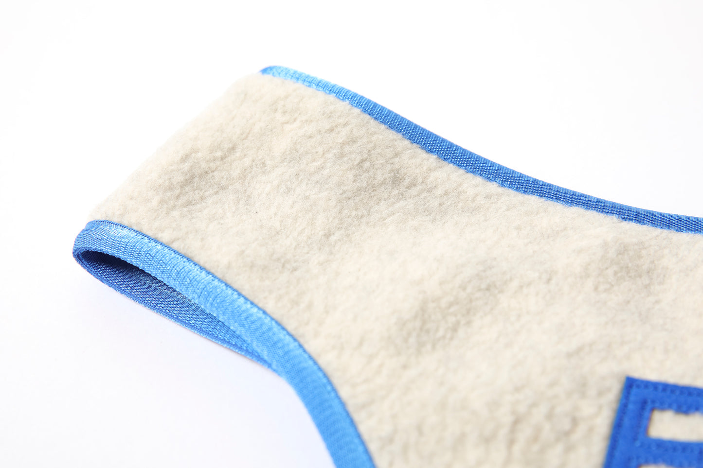 THE FACTORY MADE FLEECE HAIR BAND - BLACK / BEIGE【FM901】