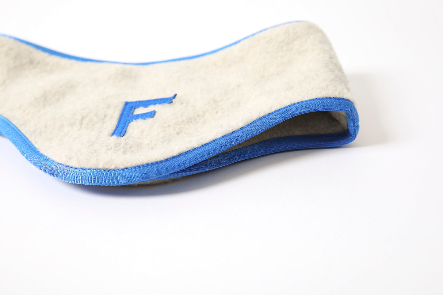THE FACTORY MADE FLEECE HAIR BAND - BLACK / BEIGE【FM901】