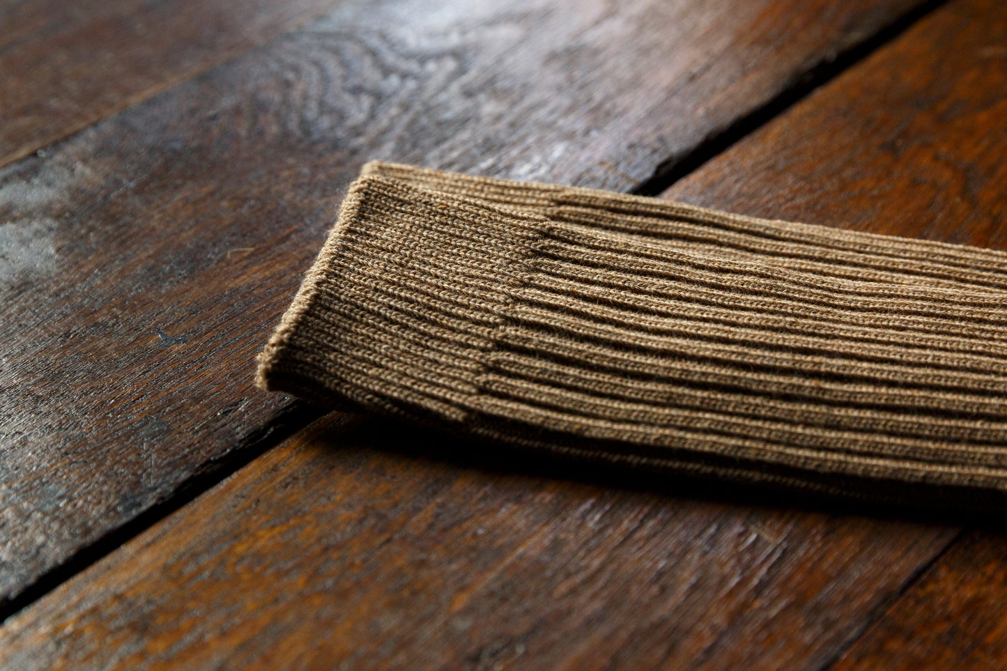 yahae / ORGANIC COTTON BLENDED YAK RIBBED SOCK / 7-6001