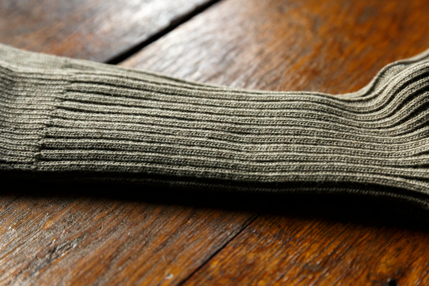 yahae / ORGANIC COTTON BLENDED YAK RIBBED SOCK / 7-6001