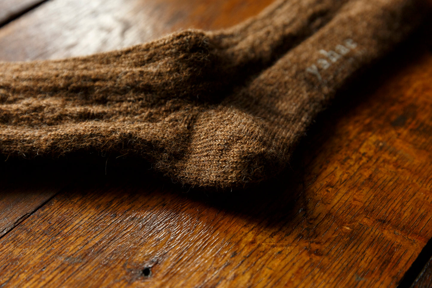 yahae / ALPACA CABLE PATTERN SOCK / 7-5008