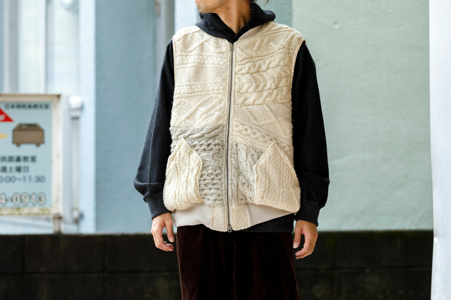 ink FISHMAN'S - Beige / Size L