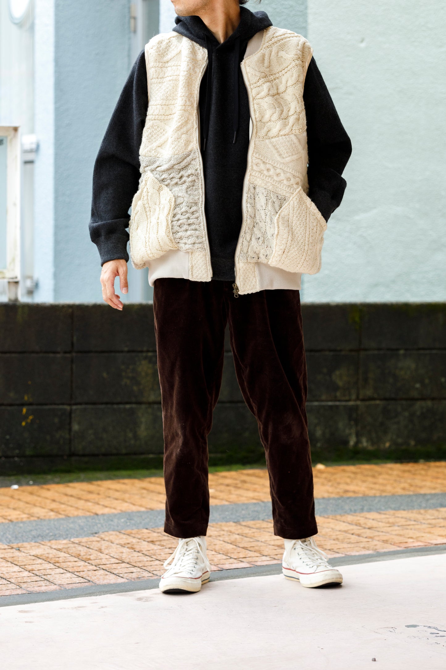 ink FISHMAN'S - Beige / Size L