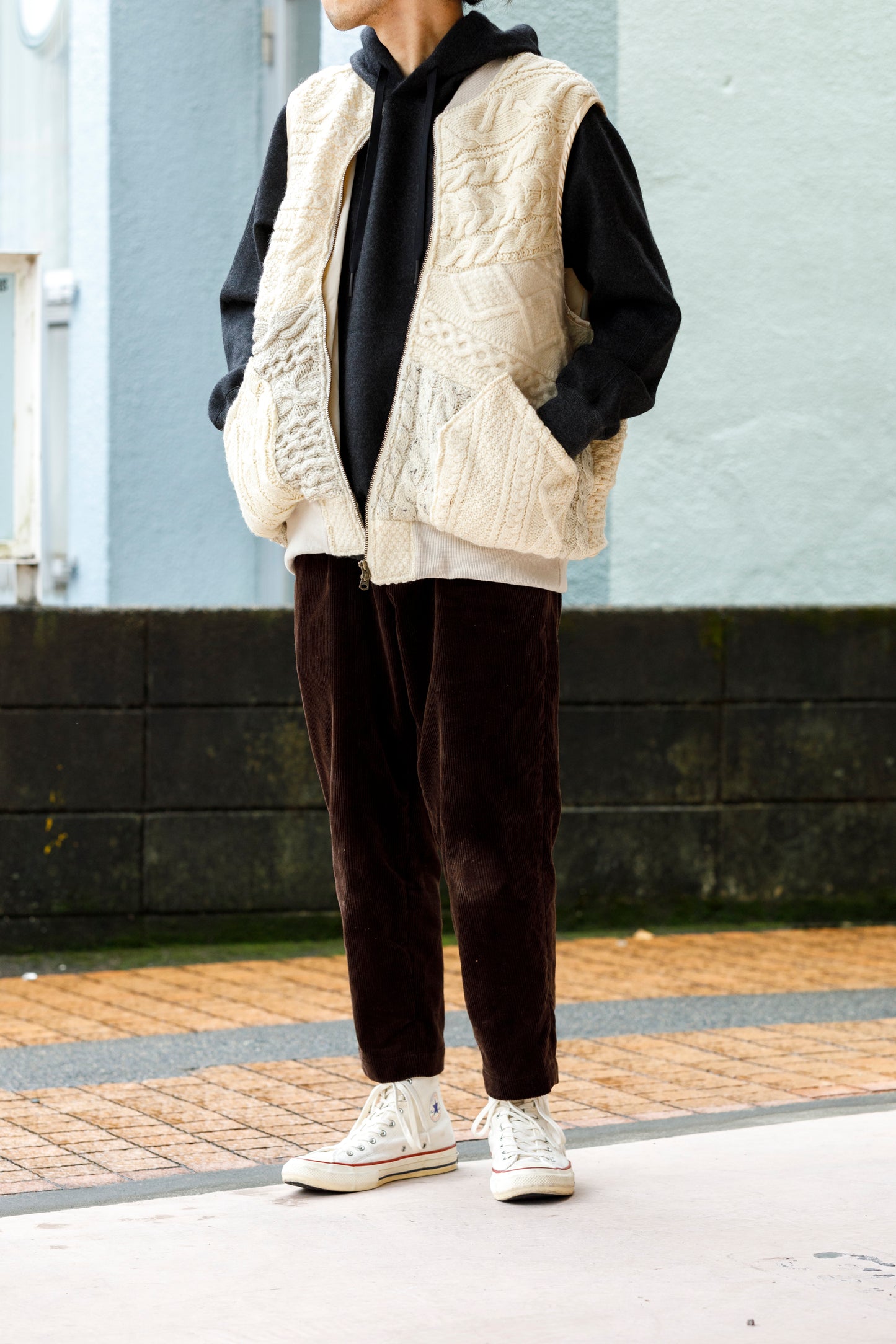 ink FISHMAN'S - Beige / Size L