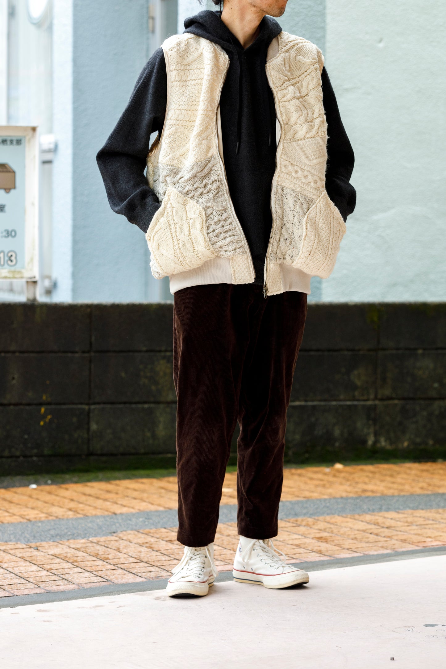 ink FISHMAN'S - Beige / Size L