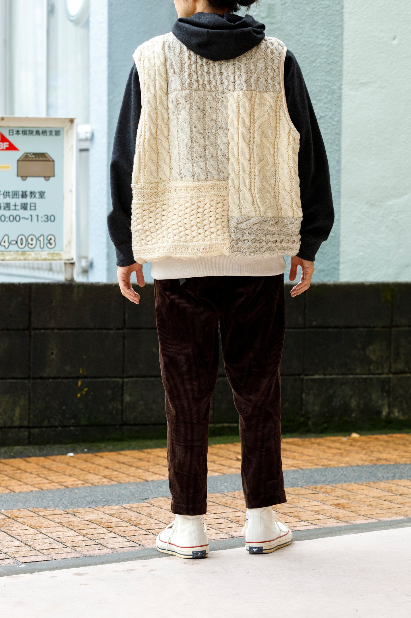 ink FISHMAN'S - Beige / Size L