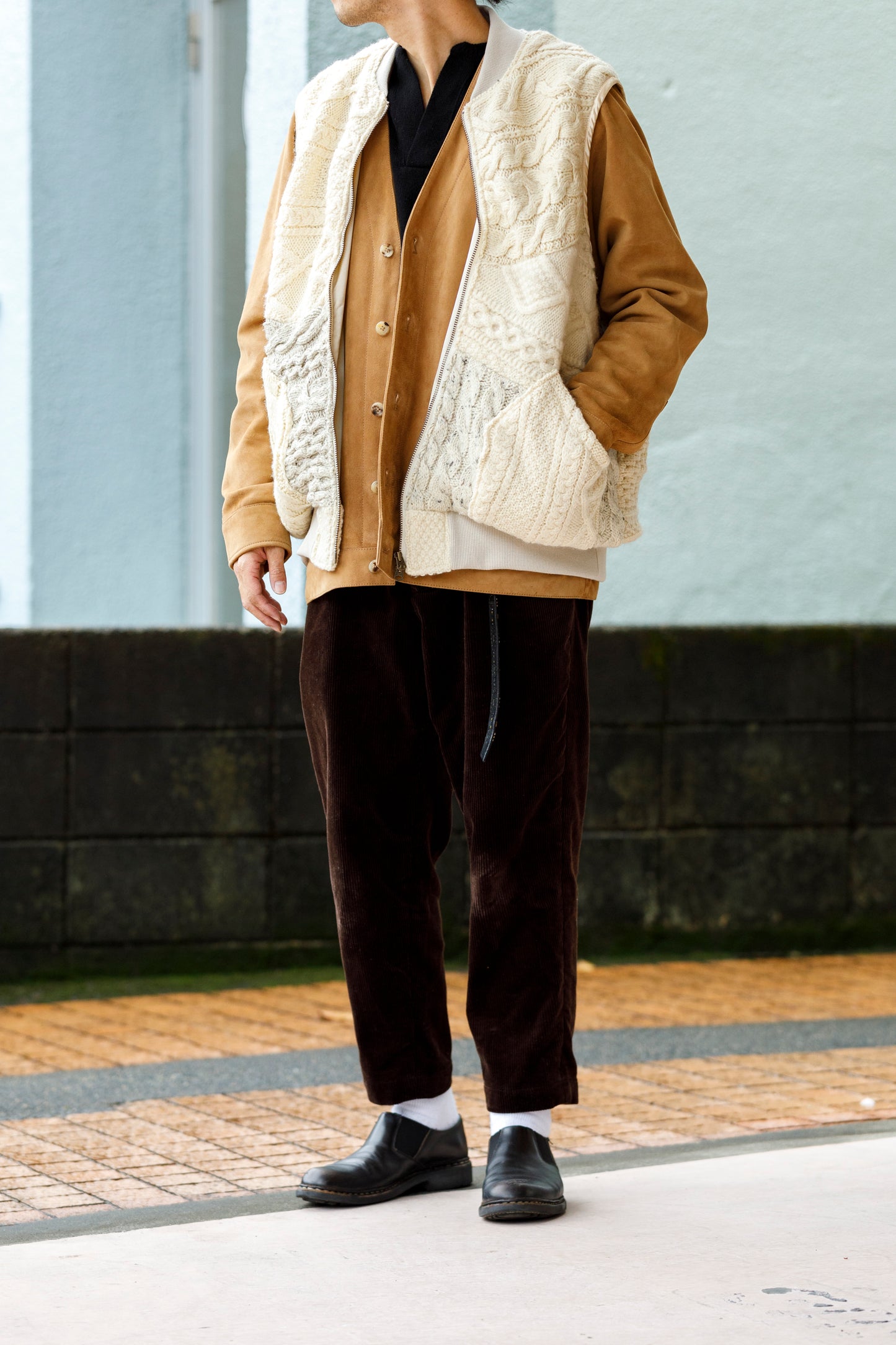 ink FISHMAN'S - Beige / Size L