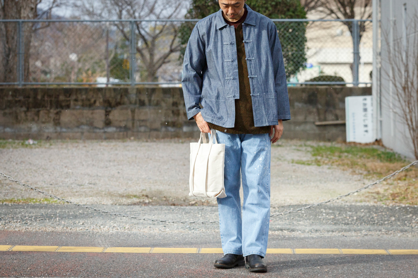 MOJITO ABSHINTH SHIRT_china 5oz dungaree NAVY