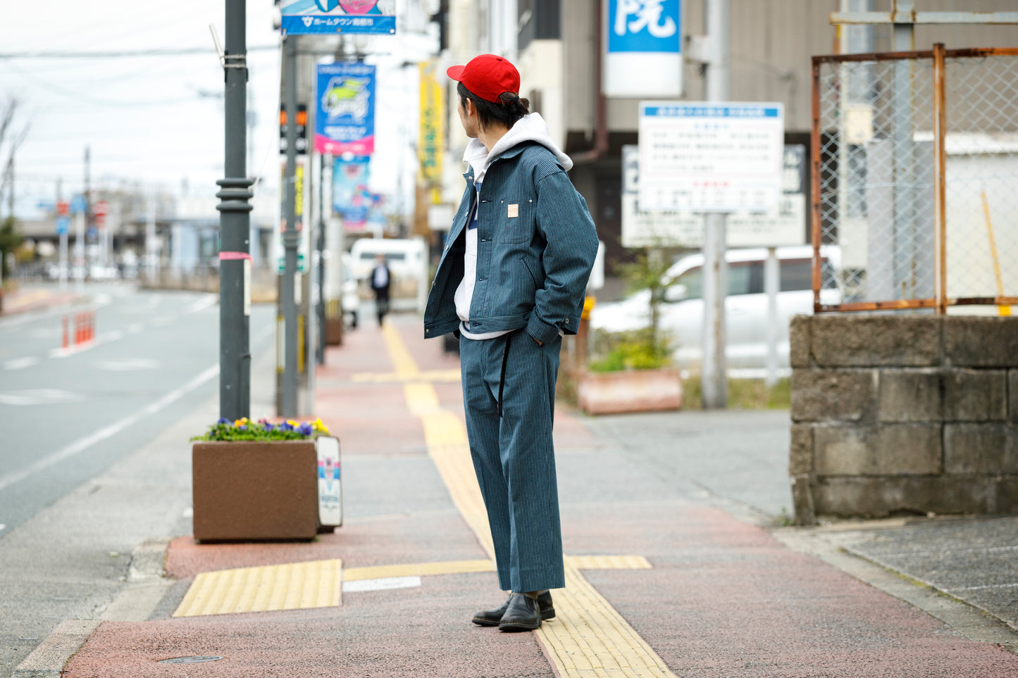 THE FACTORY MADE C Logo Cap - Red【FM818-021】