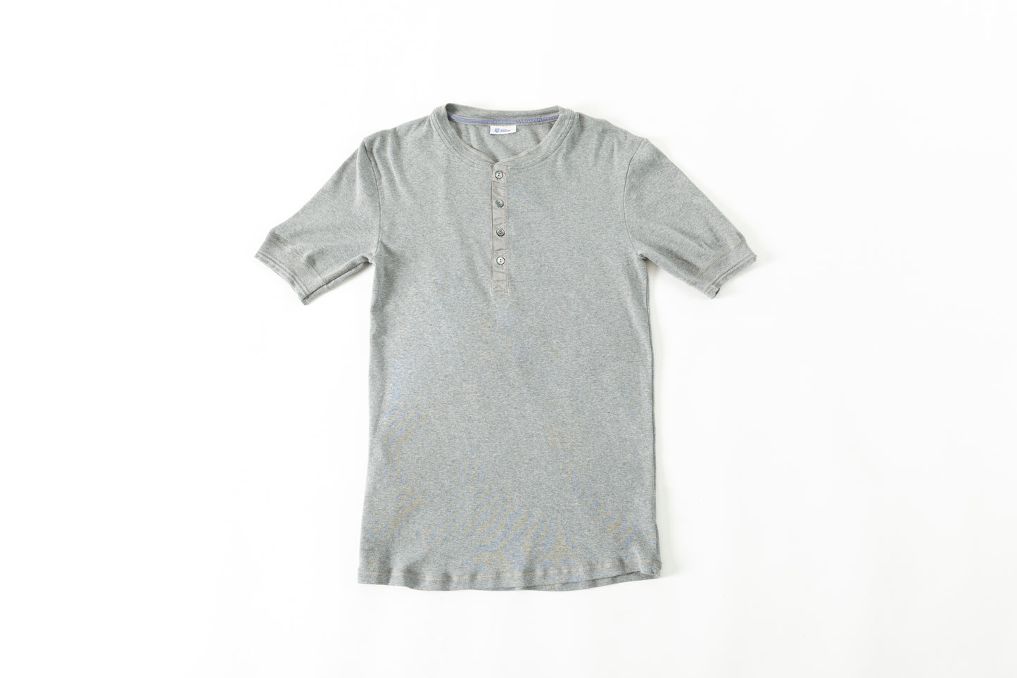 Schiesser karl-heinz 1/2 button tape - Grey melange