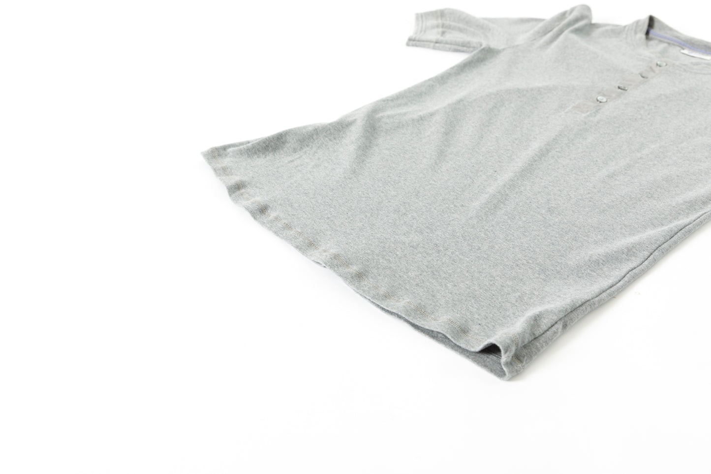 Schiesser karl-heinz 1/2 button tape - Grey melange