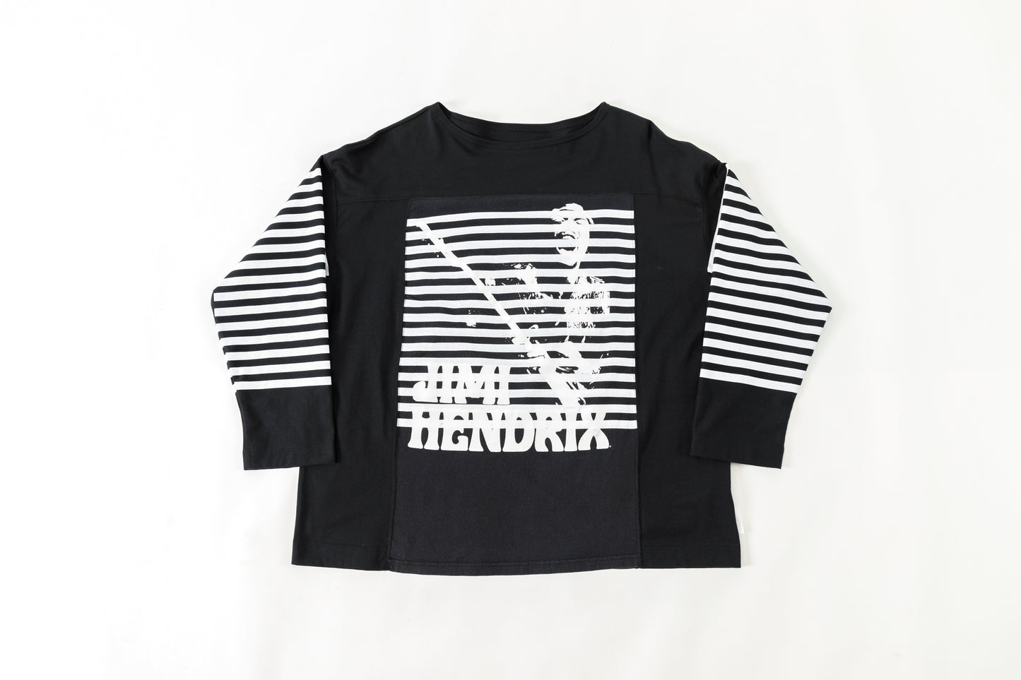 CHANGES CH1055 Remake Border Long Sleeve T - Black Type A