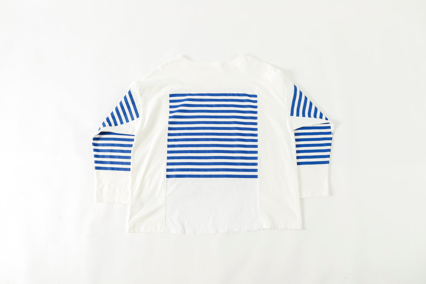 CHANGES CH1055 Remake Border Long Sleeve T - White Type A