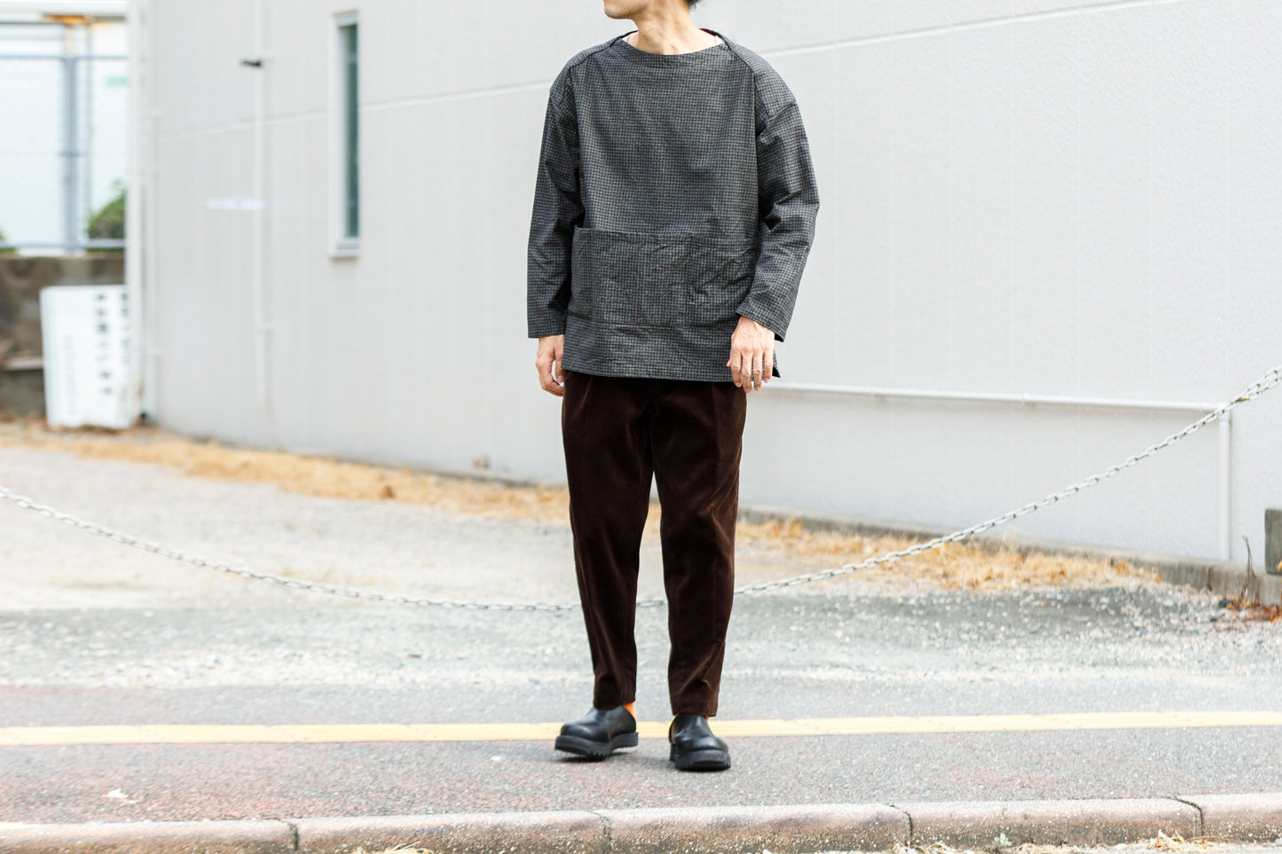 MOJITO SANTIAGO SMOCK - Gray_check