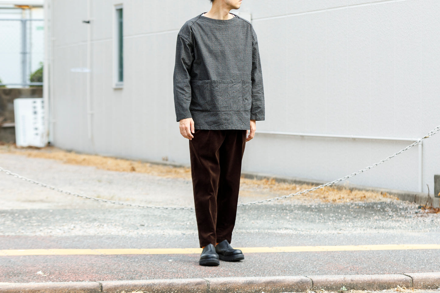 MOJITO SANTIAGO SMOCK - Gray_check