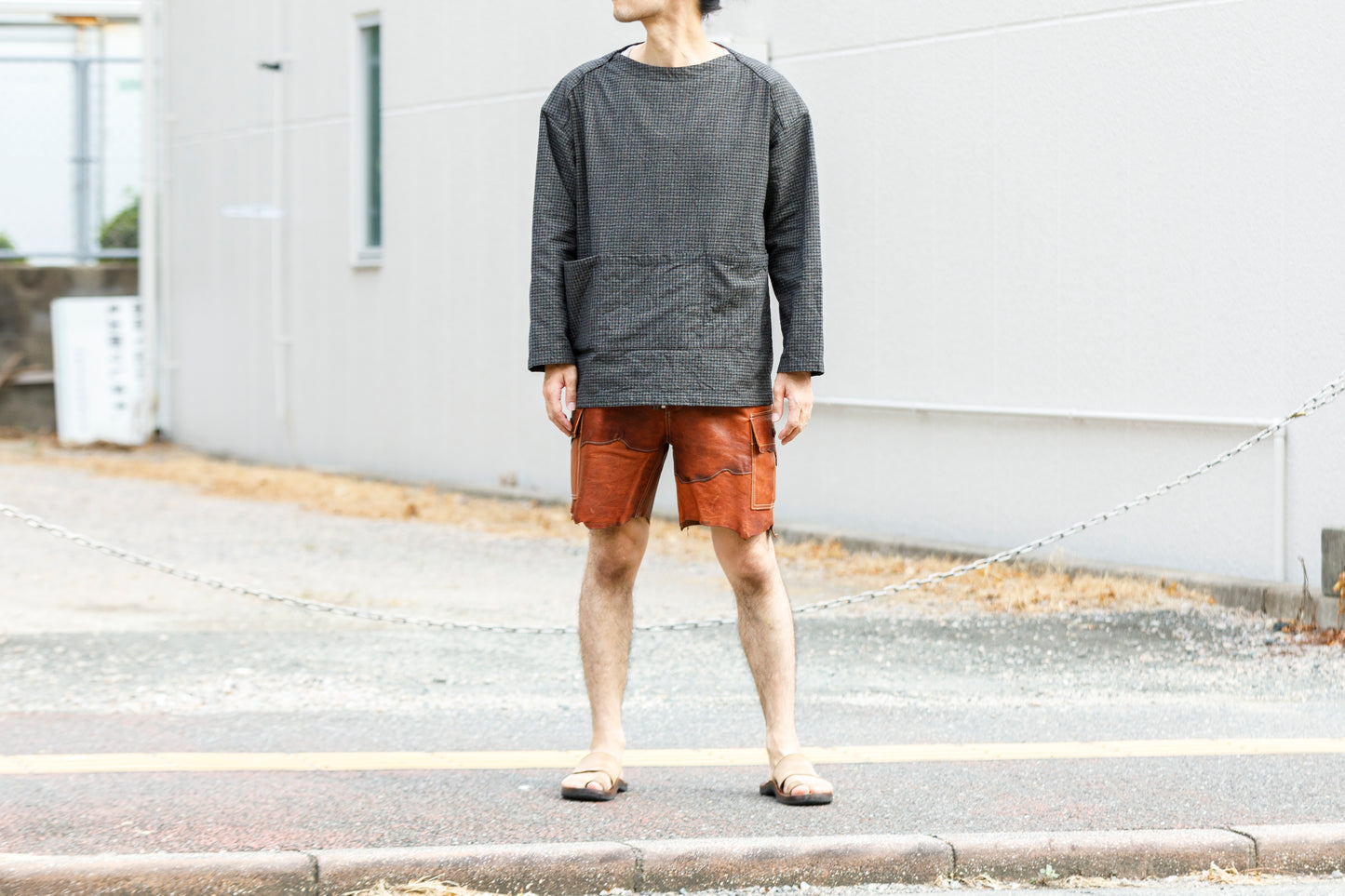 MOJITO SANTIAGO SMOCK - Gray_check