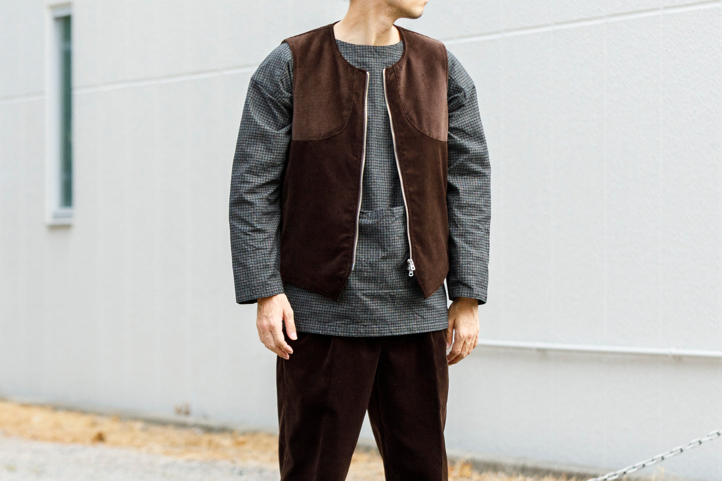 MOJITO SANTIAGO SMOCK - Gray_check