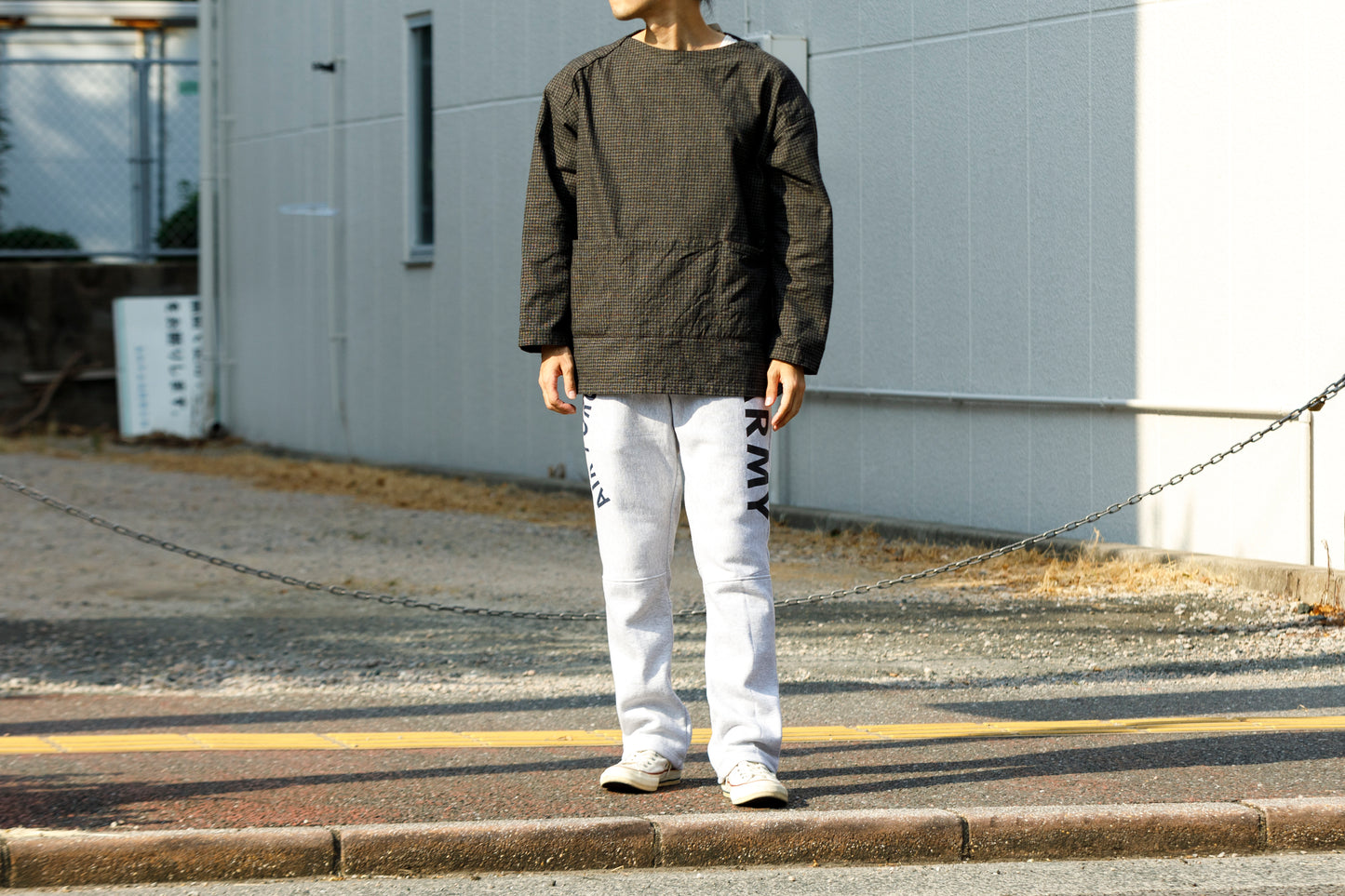 MOJITO SANTIAGO SMOCK - Gray_check