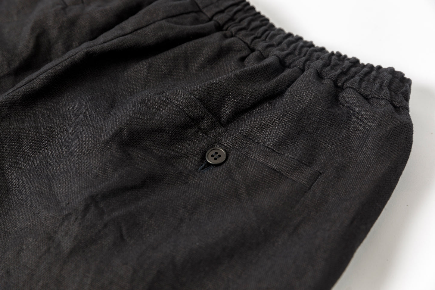 山内 25167 - kuro 黒染ヘビーヘンプクロスショーツ - Size 4