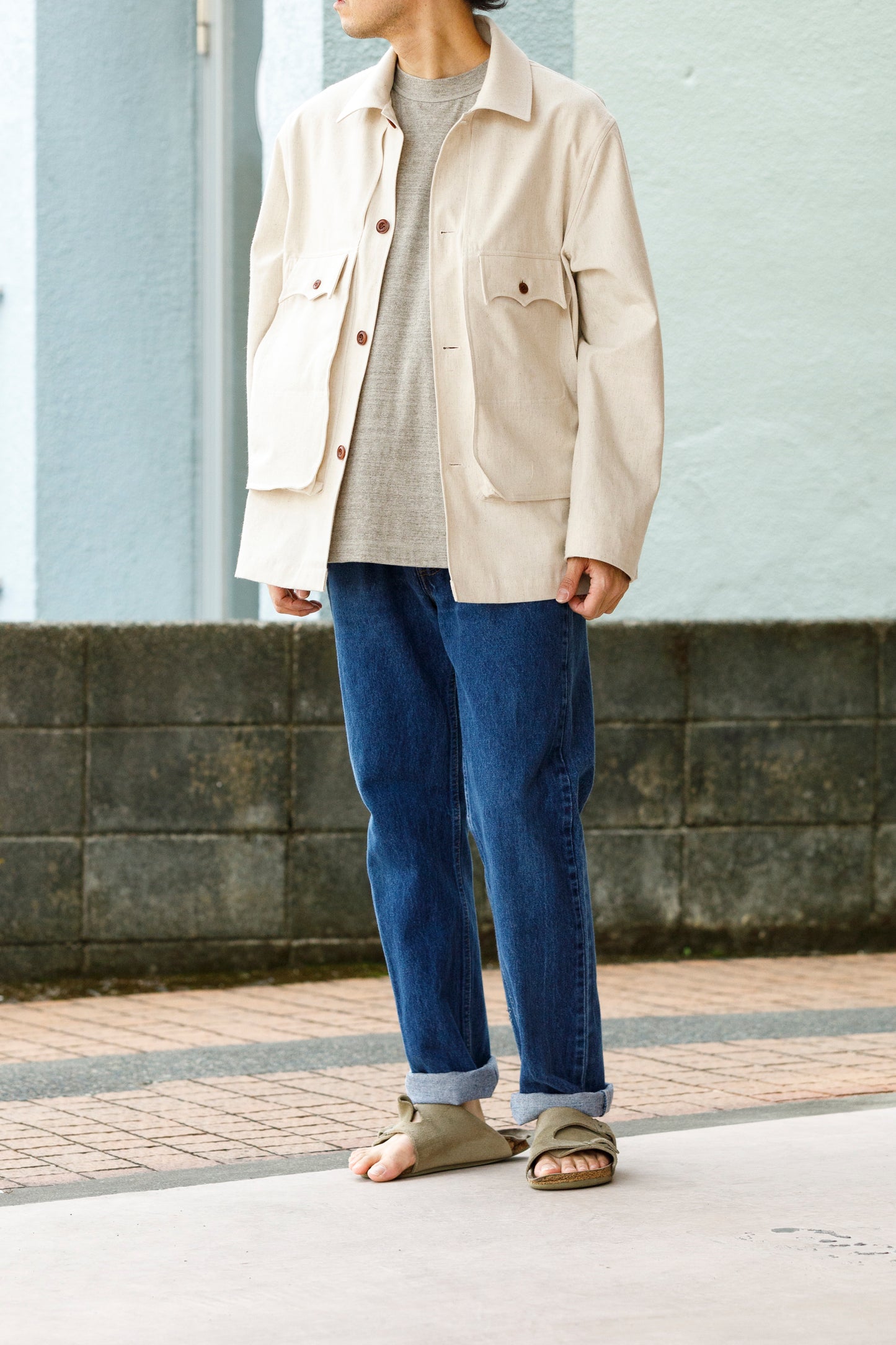 CHANGES CH4041 Remake Denim Pants Type A