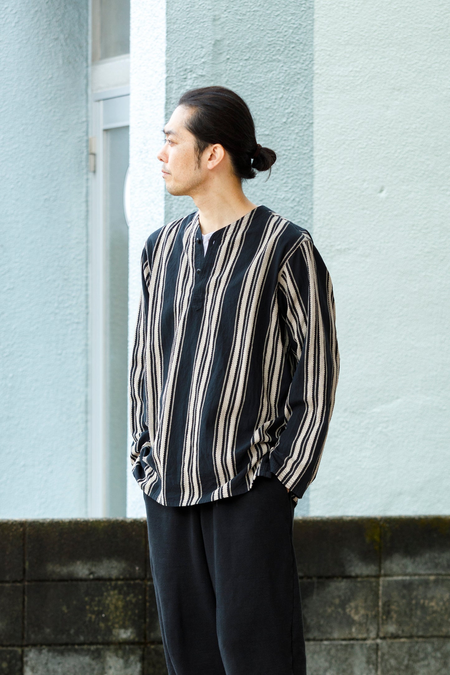 MOJITO SLEEPING SHIRTS 1954_embroidery - Blk