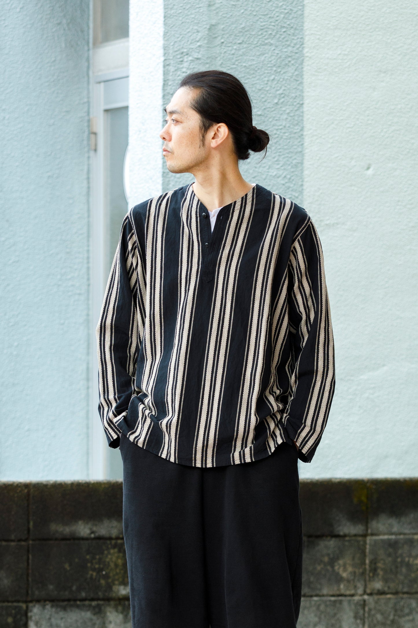 MOJITO SLEEPING SHIRTS 1954_embroidery - Blk