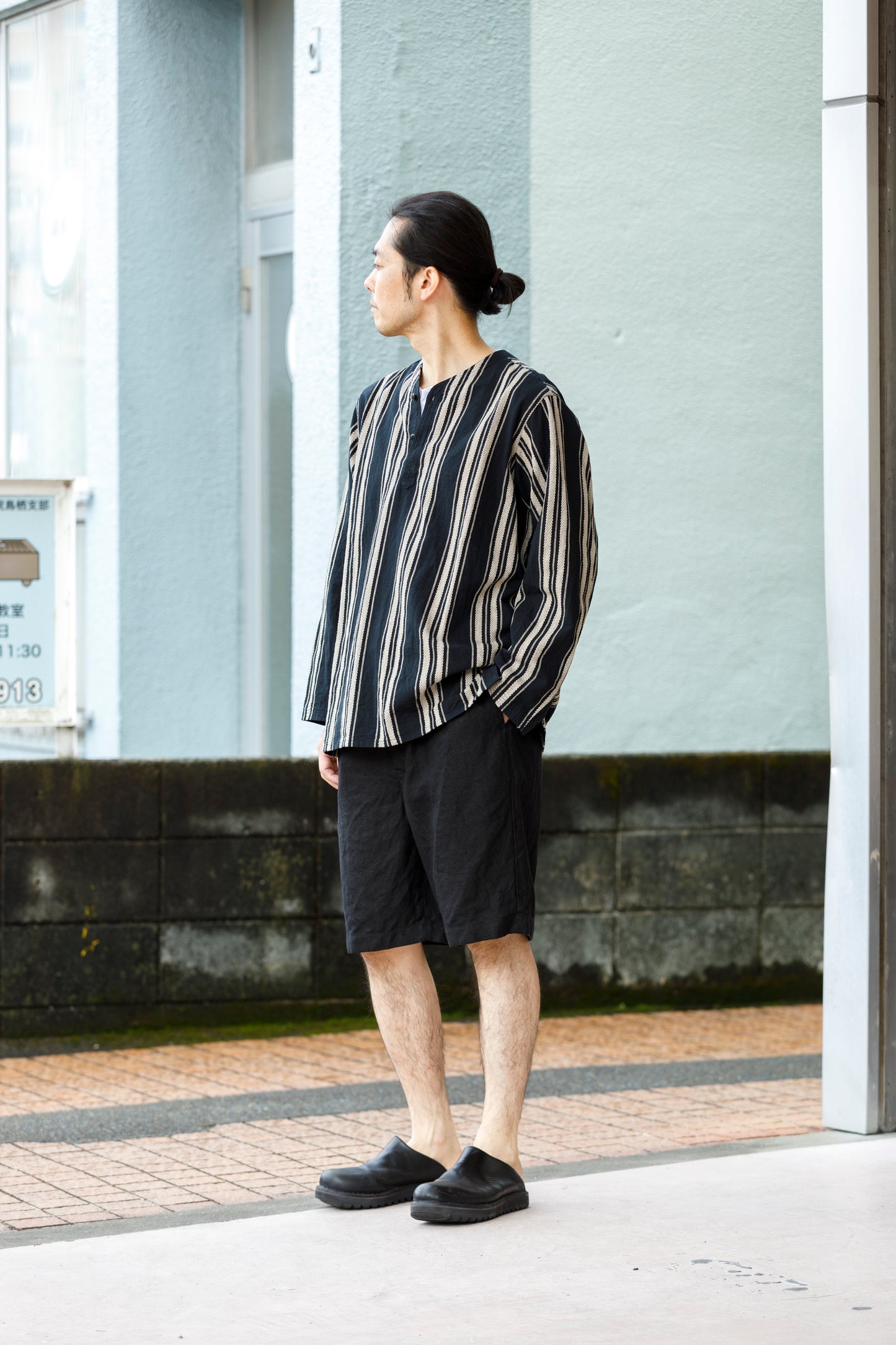 MOJITO SLEEPING SHIRTS 1954_embroidery - Blk