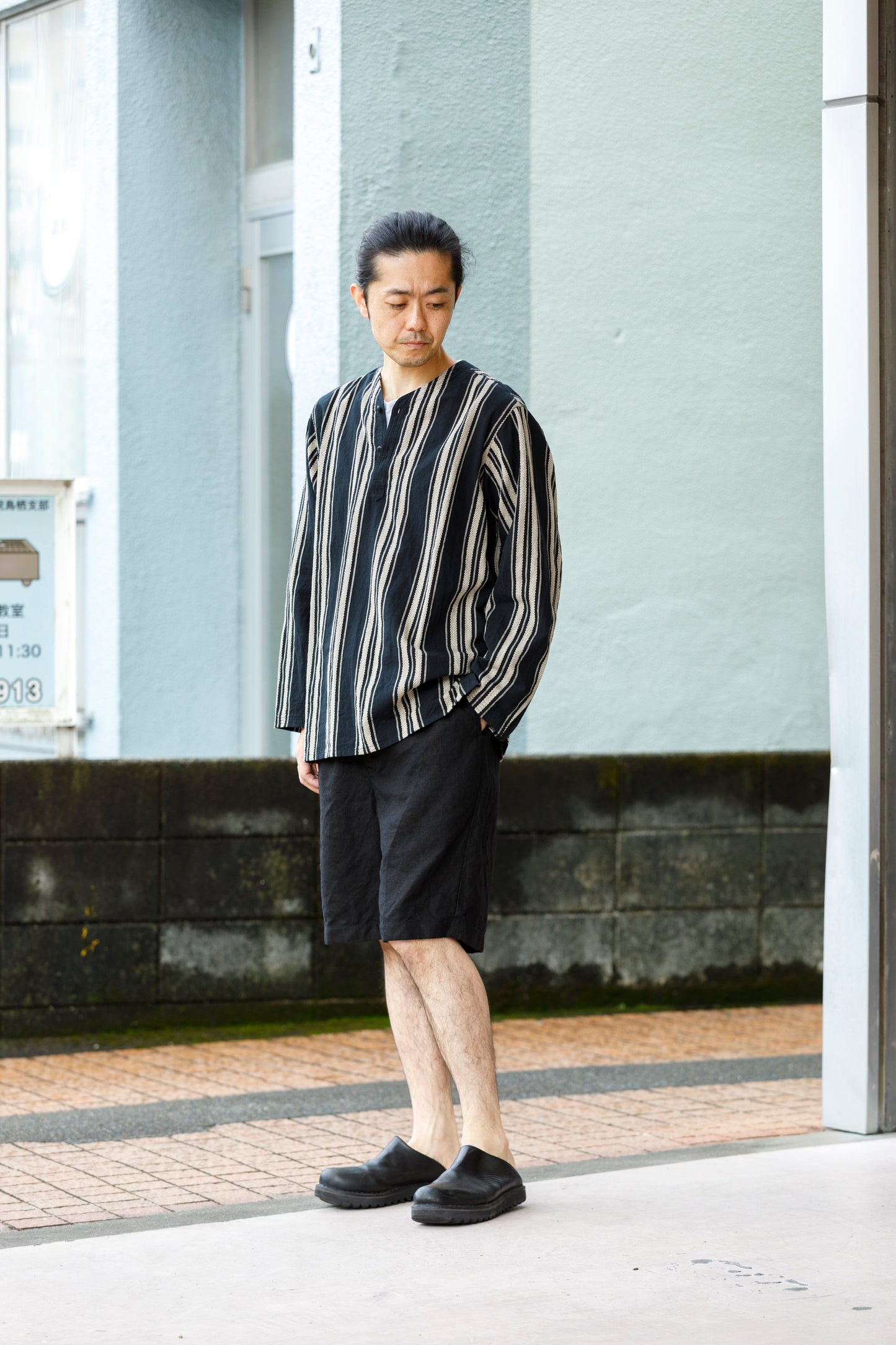 MOJITO SLEEPING SHIRTS 1954_embroidery - Blk